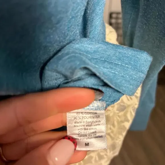 y2k bedazzled harley davidson long sleeve - Picture 3 of 6